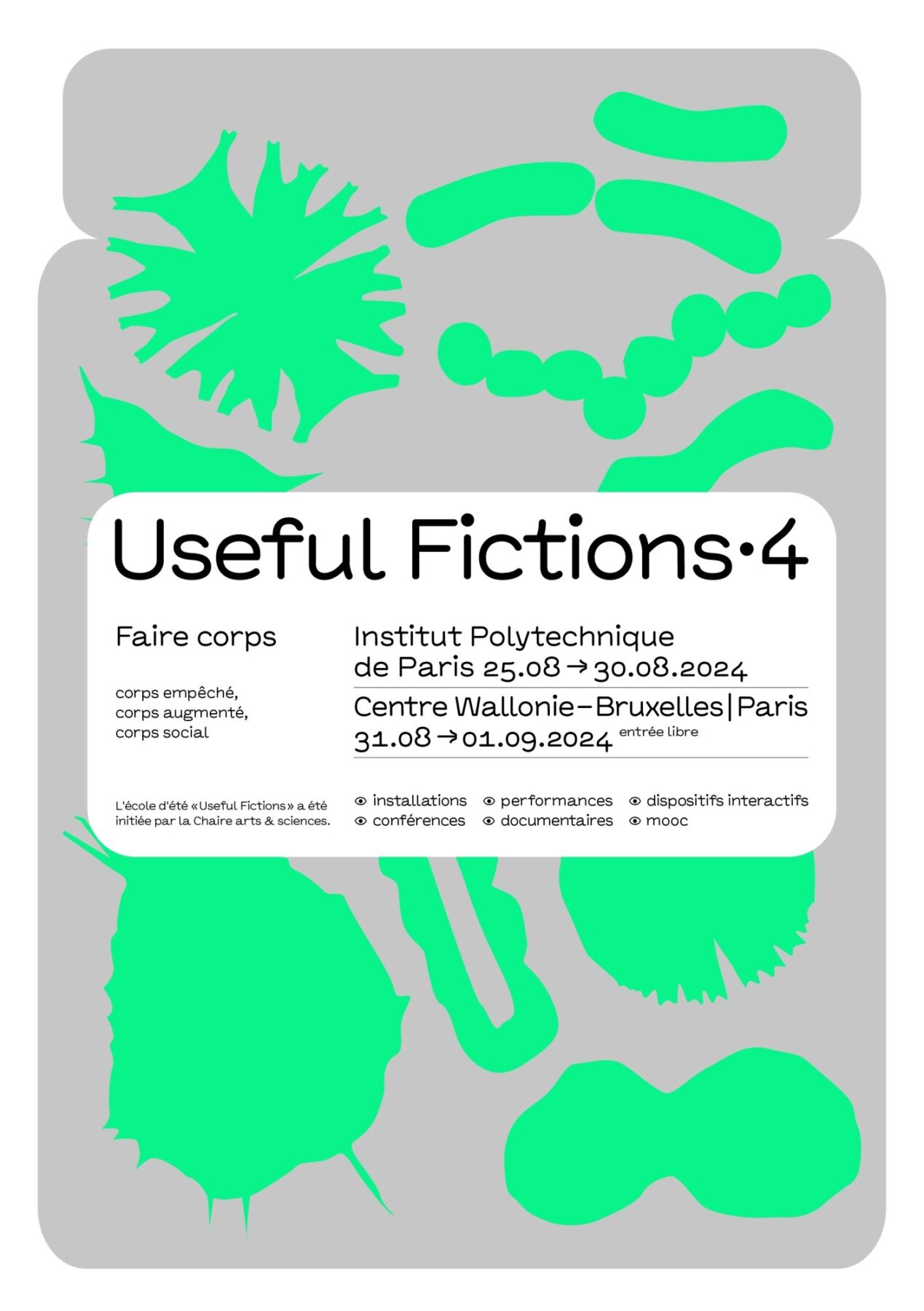 Useful Fictions •4 – Faire corps ; corps empêché, corps augmenté, corps social - Perform Lab